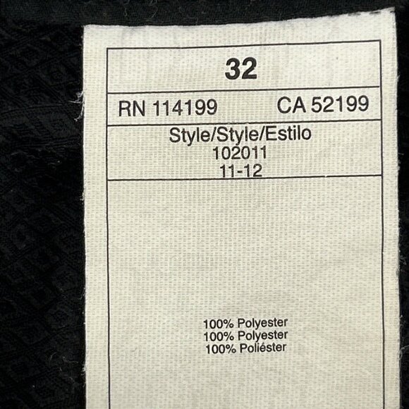 Quiksilver Board Shorts Men's‎ 32 Black Amphibians Dry Dock Flat Front 10" Beach - Picture 5 of 11